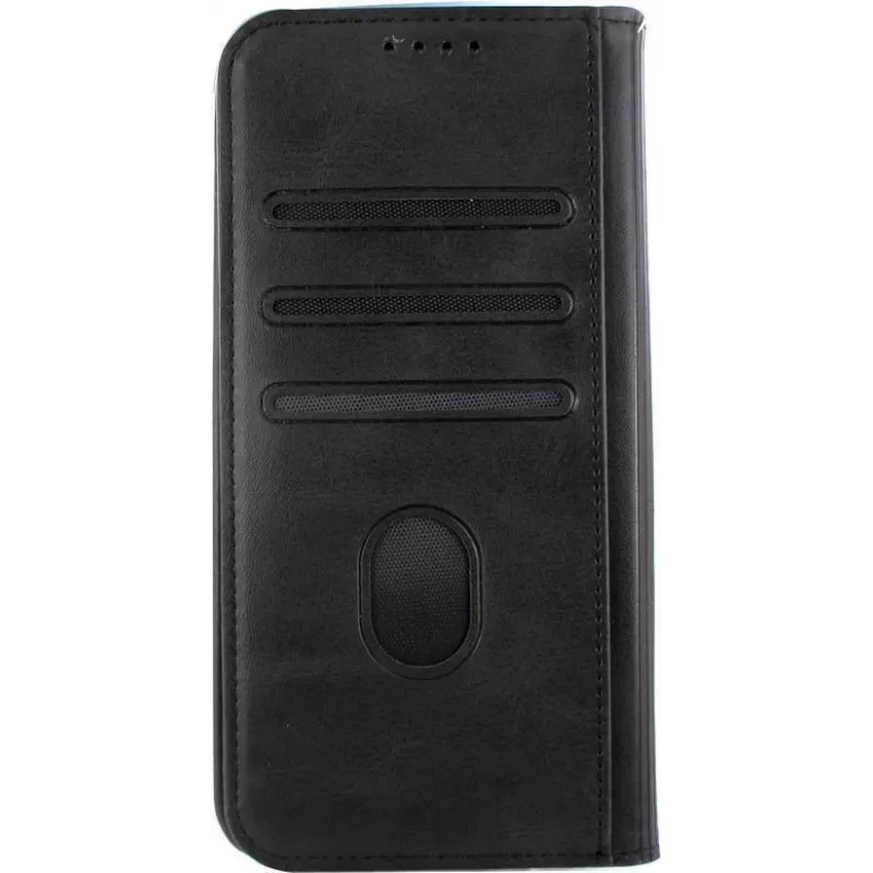 CYOO Premium BookCase Apple iPhone 13 -puhelimelle, musta keinonahka CY122555