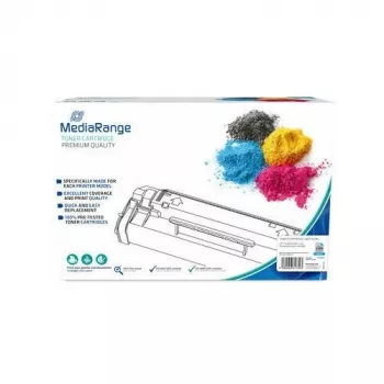 MediaRange MRHPTCE401A syaani värikasetti, yhteensopiva, 6000 sivua, HP LaserJet Enterprise 500 M551/M570/M575