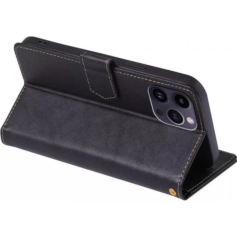 CYOO Premium BookCase Folio kotelo Apple iPhone 14 Plus - musta CY122795