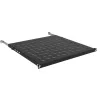 IT-BUDGET 19 tuuman kiinteä räkkihylly 0,5U 450 mm syvyys 80 kg musta 12WZ82648003450161