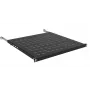 IT-BUDGET 19 tuuman räkkihylly 0,5U 650 mm syvä 80 kg musta 12WZ82648005650161