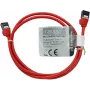 IT-BUDGET Slim Cat.8.1 S/FTP verkkokaapeli, 1,5 m, punainen 90ITBSLIM81PK15R