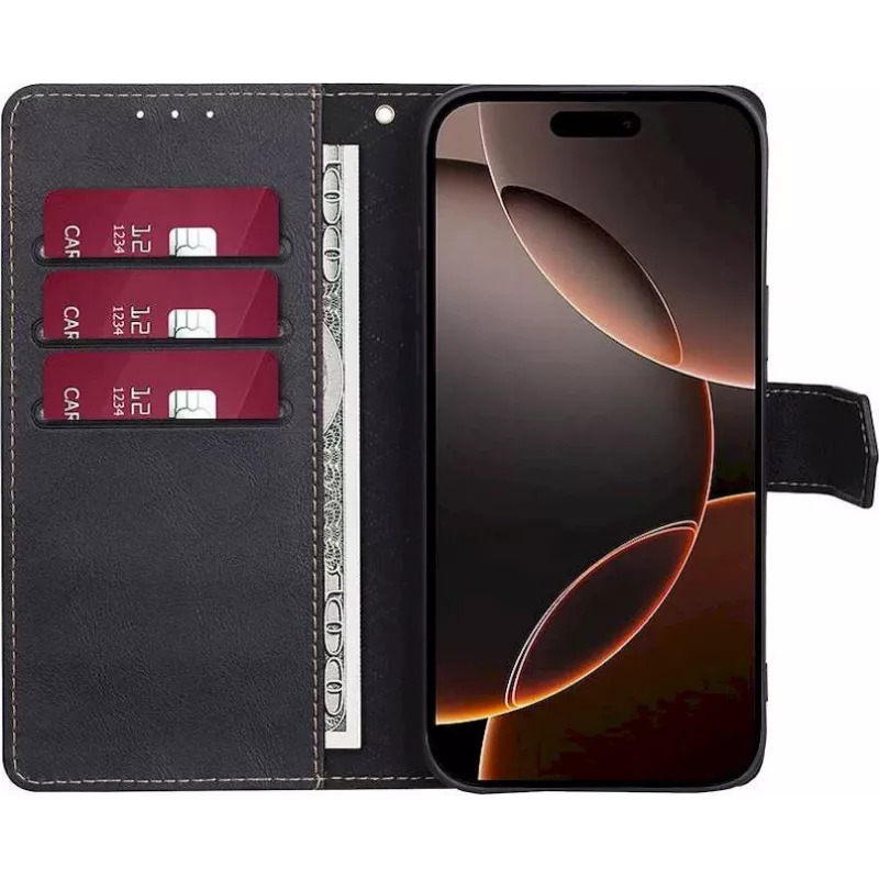 CYOO Premium kuori iPhone 16 Pro Max, musta (CY123626)