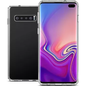 CYOO Ultra Thin läpinäkyvä silikonikotelo Samsung Galaxy S10 (SM-G973F)
