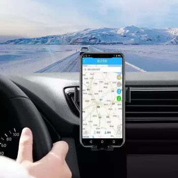 CYOO CY120792 Qi 15W langaton autoteline lataustoiminnolla, automaattisella kiinnityksellä ja 360° käännöllä