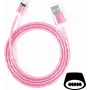 CYOO Flow Light USB-C-kaapeli 1m pinkki LED-flow-efektillä CY120984