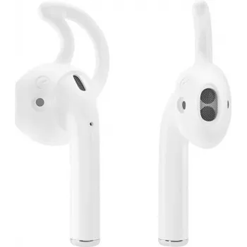 CYOO Sport silikoniset korvatyynyt Apple AirPods -kuulokkeisiin – valkoinen (CY121414)