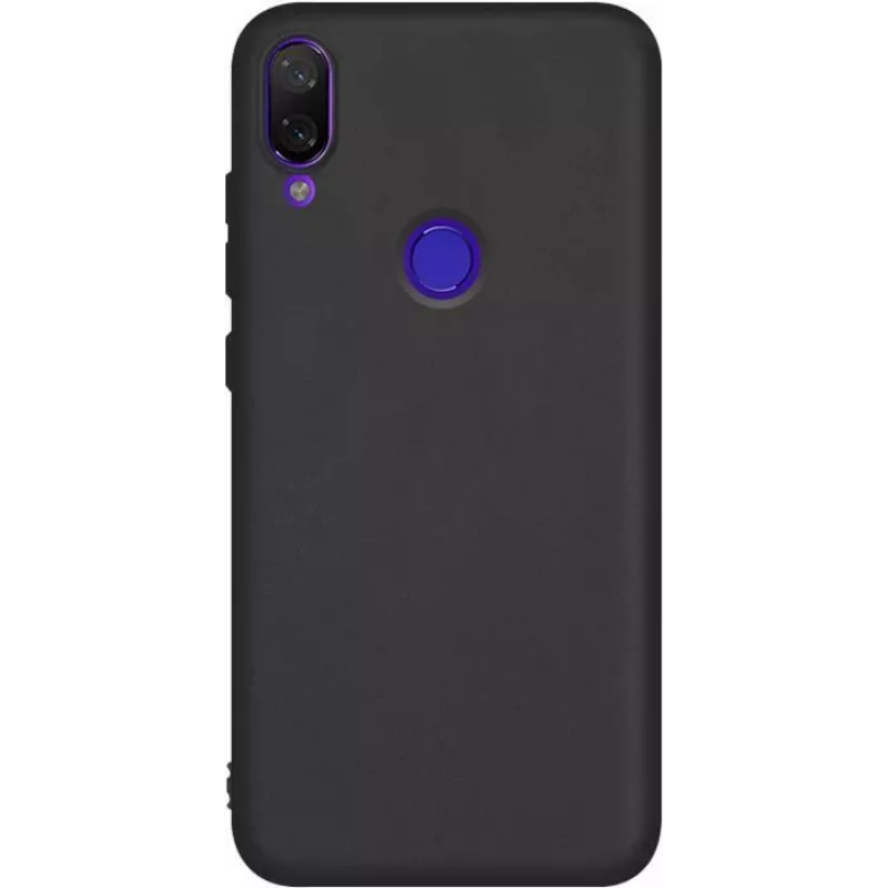 CYOO Premium nestemäinen silikoni hard cover -kotelo Huawei P20 Lite – musta