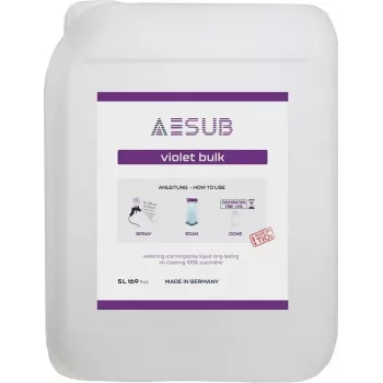 AESUB Violet Bulk 5L häviävä 3D-skannaussuihke AESVB502