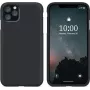 CYOO Premium nestemäinen silikonikotelo Apple iPhone 12 mini 5,4 tuuman näytölle – musta – kova CY121872