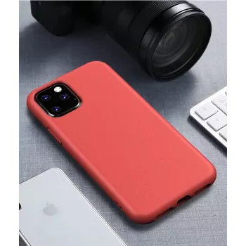CYOO BioCase iPhone 12 Pro Max 6,7 tuuman näytölle – punainen – biohajoava kova kotelo (CY121899)