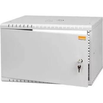 IT-BUDGET 19 tuuman seinäkotelo TAUNUS 6U 450mm syvyys vaaleanharmaa 90ITB19645MG