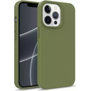 CYOO BioCase iPhone 13 Pro Max biohajoava iskunkestävä takakuori vihreä CY122547