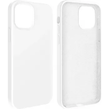 CYOO Premium Liquid Silicone kuori Apple iPhone 13 – valkoinen CY122566