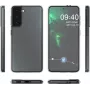 CYOO Ultra Slim silikonikotelo Samsung Galaxy S21 (SM-G991F) -puhelimeen - läpinäkyvä CY122243