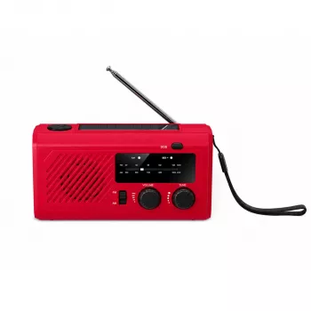 Reflexion TRA2755 punainen retro-kannettava radio FM/AM-virittimellä