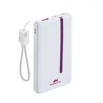 Rivacase VA2311 10000 mAh 22,5 W varavirtalähde valkoinen