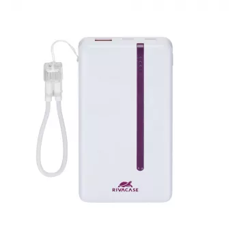 Rivacase VA2311 10000 mAh 22,5 W varavirtalähde valkoinen