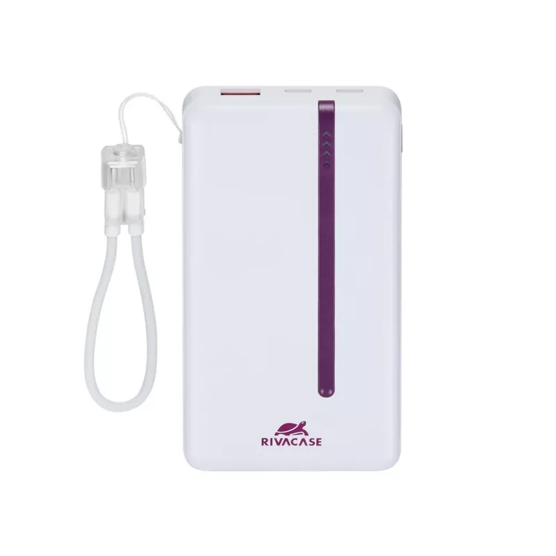 Rivacase VA2311 10000 mAh 22,5 W varavirtalähde valkoinen
