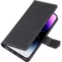 CYOO Premium BookCase Wallet kuori iPhone 14 Pro, musta CY122793