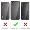 CYOO Premium nestemäinen silikonikuori Huawei P20 Pro – musta