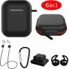 CYOO 6in1 silikonikuori tarvikkeilla - musta - Apple AirPods kuorisuoja (CY120795)