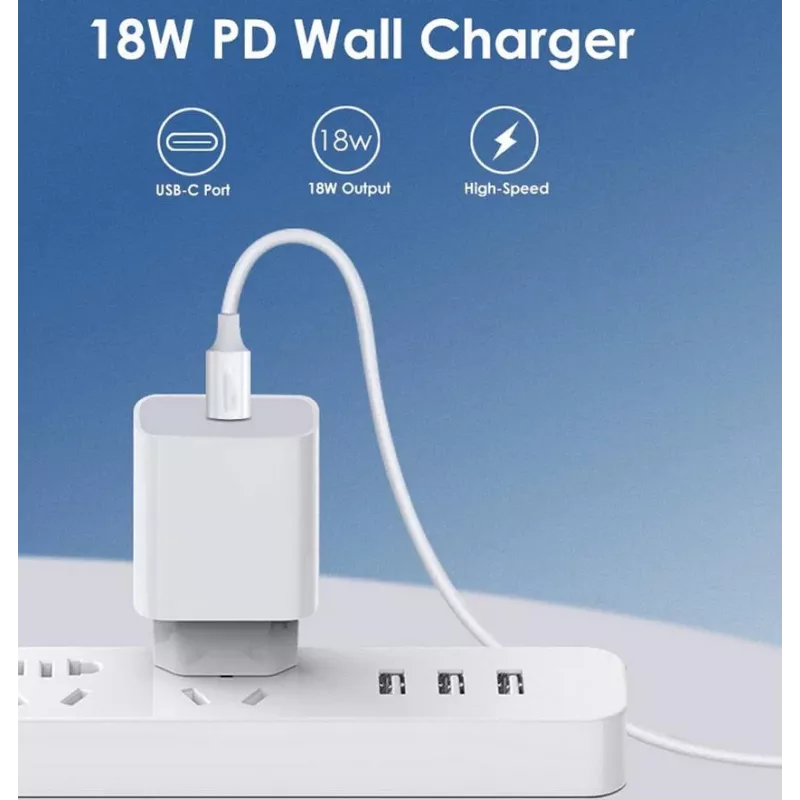 CYOO PD01 20W USB-C Power Delivery seinälaturi - valkoinen CY121761