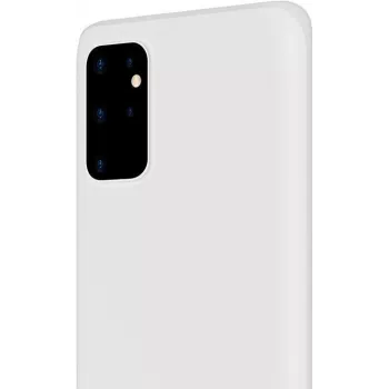 CYOO Premium nestemäinen silikonikuori Samsung Galaxy Note 20 (N980F) - valkoinen CY121885