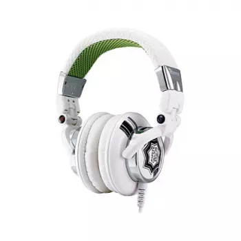 Thermaltake Tt eSPORTS Dracco White Circumaural -pelikuulokkeet 50mm-elementeillä, Dual 3,5mm, inline-säädöllä