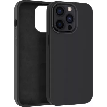 CYOO Premium nestemäinen silikonikuori Apple iPhone 14 Plus – musta CY122779