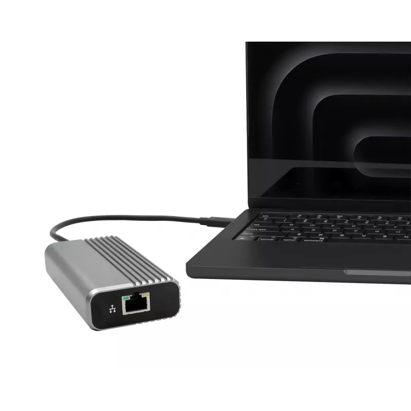EXSYS EX-1323 USB4/Thunderbolt 10 gigabitin Ethernet-sovitin