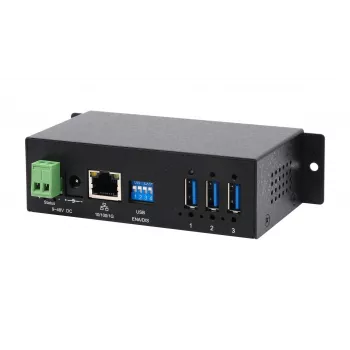 EXSYS EX-6005HMVS Gigabit USB 3.2 Gen 1 -laitepalvelin, 3-porttinen, 15KV ESD