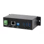 EXSYS EX-6005HMVS Gigabit USB 3.2 Gen 1 -laitepalvelin, 3-porttinen, 15KV ESD