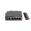 EXSYS EX-6220 5-porttinen Gigabit Ethernet -kytkin, hallitsematon, 10/100/1000 Mbps, metallikotelo