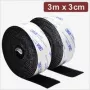 Quadrios 24CA321 itseliimautuva tarranauha 3 m x 3 cm musta