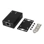 EXSYS EX-1321-WT USB 3.2 Gen1 - Gigabit Ethernet -sovitin DIN-kiskosarjalla, metallikotelo