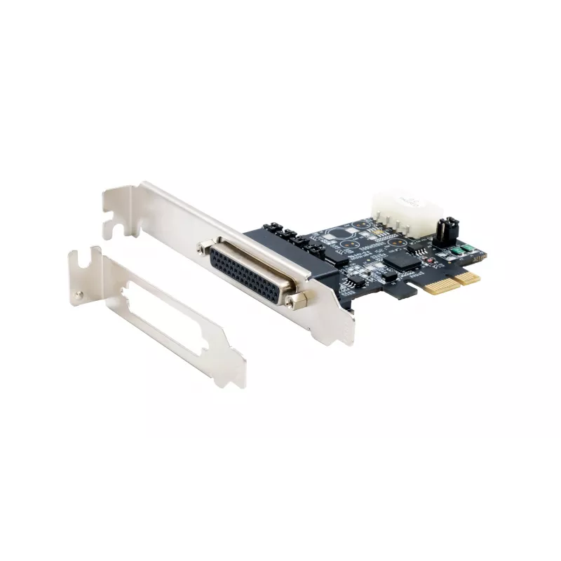 EXSYS EX-46022 PCIe 2S sarjaportti RS-232 -kortti, Oktopus-kaapeli (EXAR-piirisarja)