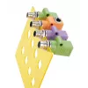 EXSYS EX-49502 M12 A-koodattu 8-napainen pistoke RJ45-liitäntään 90° teollisuus Ethernet -adapteri