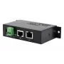 EXSYS EX-6007POE-WO PoE+ Gigabit -injektori, metallikotelo, 12-24V DC tulo, ilman virtalähdettä