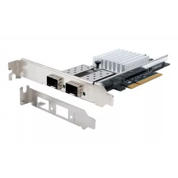 EXSYS Dual 10 Gigabit SFP+ verkkokortti PCIe x8, Intel 82599ES -piirisarja EX-60232