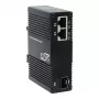 EXSYS EX-60344 2-porttinen PoE++ mediakonvertteri 90W, SFP, -40°C - +80°C