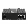 EXSYS EX-60344 2-porttinen PoE++ mediakonvertteri 90W, SFP, -40°C - +80°C
