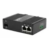 EXSYS EX-60344 2-porttinen PoE++ mediakonvertteri 90W, SFP, -40°C - +80°C