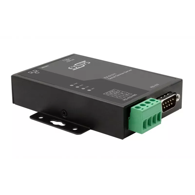 EXSYS EX-61011 sarjaporttipalvelin RS-232/422/485 Ethernetiin