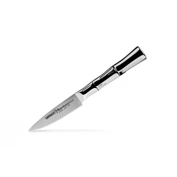 Samura Harakiri kuorimaveitsi 80 mm AUS-8 ruostumaton teräs musta