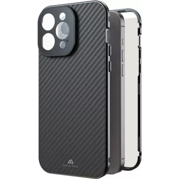 Black Rock Cover 360° Glass Apple iPhone 16 Pro Max:lle, aito hiilikuitu (00228101)