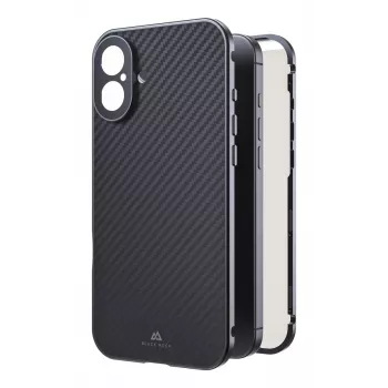 Black Rock Cover 360° Glass Apple iPhone 16 Plus:lle, aito hiilikuitu (00228105)