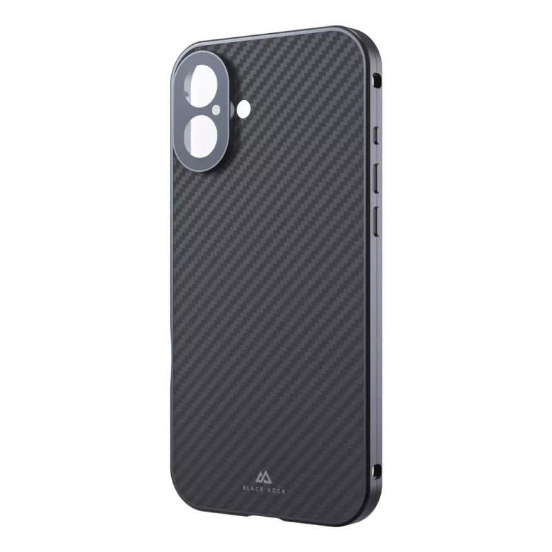 Black Rock Cover 360° Glass Apple iPhone 16 Plus:lle, aito hiilikuitu (00228105)