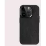 Cyoo Alcantara kotelo Apple iPhone 15 Pro Max -puhelimelle musta (CY123275)