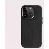 Cyoo Alcantara kotelo Apple iPhone 15 Pro Max -puhelimelle musta (CY123275)